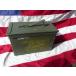  вооруженные силы США сброшенный товар . лекарство коробка AMMO BOX ящик для инструментов и т.п. M Anne mo жестяная банка 152x