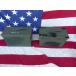  вооруженные силы США сброшенный товар . лекарство коробка AMMO BOX ящик для инструментов и т.п. 2 шт Anne мокка n166x