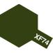  Tamiya акрил Mini ( матирующий ) XF-74 OD цвет ( Ground Self-Defense Force ) 81774. покупка 