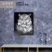  искусство рама ./ белый Tiger картина Kirakira искусство wall декоративный элемент crystal resin g Ritter современный Brooke Lynn 
