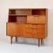  высокий панель Jentique Vintage Англия шкаф jen чай k щеки retro Mid-century 