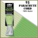 [ цвет :Glow In The Dark ]95 Parachute Cord, выдерживающий . -слойный 45Kg America производства Pepperell производства / 1m