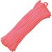 [ цвет :Baby Pink ] America производства 7 Strand 550 lbs Paracord нейлоновый средний сердцевина 7 шт. входит pala код 550 фунт, Atwood Rope MFG производства / 1m
