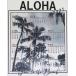 2021年 ハワイアン インテリア カレンダー 壁掛け フォトボードカレンダー Sサイズ(ヤシ 椰子 パームツリー) キャンバス おしゃれ ハワイアン雑貨 ハワイ お土産