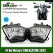 �¹�͢����2025 ���掠�� VERSYS 1100 S KLZ1100 �Х��� �إåɥ饤�� �إåɥ��� ������֥� KLZ 1100 �ե���� �إåɥ饤��