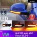 ʥߥå󥫡 LED Хåߥ顼 󥸥 󥫡 ԡ饤 ե륯 VW GOLF 5 å MK5 ѥ B5.5 B6 EOS
