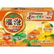 【あわせ買い1999円以上で送料お得】温泡 とろり炭酸湯 ぜいたく柑橘柚子 45g×12錠(4種×3錠)