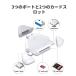 5in1�@USB3.0�������J�[�h���[�_�[ �@�@Type-C/iPhone/Micro SD�J�[�h/iPhone/iPadUSB�@