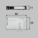 �������� 2�Z�b�gLIXIL ���N�V�� �g�X�e�� �������� ���� ���ˎ� ���i�R�[�h : MDP692A �i1�~2�j2�Z�b�g