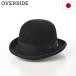 OVERRIDE �t�F���g�n�b�g �X�q �����Y ���f�B�[�X �H�~ OR FELT BOWLER �u���b�N �t�F���g �h�� �g���� ���i�g�� �{�[���[�n�b�g �_�[�r�[ �M�t�g