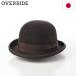 OVERRIDE �t�F���g�n�b�g �X�q �����Y ���f�B�[�X �H�~ OR FELT BOWLER �u���E�� �t�F���g �h�� �g���� ���i�g�� �{�[���[�n�b�g �_�[�r�[ �M�t�g
