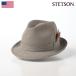 STETSON мягкая шляпа шляпа soft шляпа шляпа мужской toli рубин весна лето простой NEW LESCAUT SS( новый отсутствует ko-SS)SE073 оливковый . средний . меры 