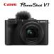 �L���m�� PowerShot V1 �R���p�N�g�f�W�^���J���� �u���b�N 2230����f