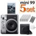 �x�m�t�C���� �`�F�L instax mini 99 �V���o�[ �C���X�^���g�J���� �P�[�X�E�t�B����40���E�y���E�A�_�v�^�Z�b�g