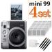 �x�m�t�C���� �`�F�L instax mini 99 �V���o�[ �C���X�^���g�J���� �t�B����40���E�y���E�A�_�v�^�Z�b�g