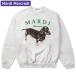 ma Rudy mek Rudy Mardi Mercredi тренировочный SWEATSHIRT DDANJI HEATHER длинный рукав женский Корея мода одежда 