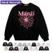 ma Rudy mek Rudy Mardi Mercredi тренировочный SWEATSHIRT FLOWERMARDI длинный рукав женский Корея мода одежда 