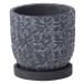  цветочный горшок античный способ простой симпатичный подарок four задний Circle (L размер ) черный 