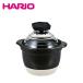 �n���I HARIO �t�^���K���X�̂��ъ� 1�`2���p GNR-150-B-W ���� �y�� �V���� ��l��炵 �K�X�� ����