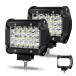  рабочее освещение LED рабочее освещение 72W[2 шт. комплект ] deck light 12v/24v двоякое применение водонепроницаемый пыленепроницаемый .. шина лампа позиционные огни сборник рыба лампа фары ночь рыбалка судно строительство разнообразные работа машина соответствует 