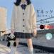  кардиган school кардиган вязаный casual V шея правильный .. tops свитер длинный рукав всесезонный формальный JK форма студент для 