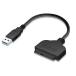 SATA TO USB 3.0 изменение адаптер 2.5 дюймовый HDD SSD простой установка изменение кабель HOP-USB2SATA