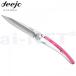  товары по специальной цене DEEJO/ti-jocolors 27g розовый маленький размер легкий нож (DJ-3007) compact нож складной нож мобильный нож кемпинг для рыбалка для 
