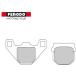  sale special price stock have FERODO/ Ferodo brake pad FDB313 sepia ZZ address 50 KMX200 RS4 50 front / rear pad brake pad 
