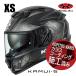 OGK KABUTO �I�[�W�[�P�[�J�u�g KAMUI5 NOTRA KAMUI-5 �J���C5 �m�g�� �t���b�g�u���b�N XS�T�C�Y �I�[�g�o�C�p �t���t�F�C�X�w�����b�g
