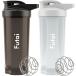 f Thai протеин шейкер ( черный x серый 2 шт. комплект )