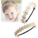  baby младенец лента для волос аксессуары для волос ребенок девочка украшение для волос 2 позиций комплект 40cm 2 шт. комплект ( 40cm(2 шт. комплект ))