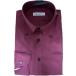  рубашка мужской бизнес casual одноцветный ( wine red, M)