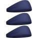  лента для волос спорт . лицо головная повязка мужской женский для мужчин и женщин .... материалы эластичность 3 шт. комплект ( темно-синий, M)