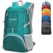  складной рюкзак уличный задний грудь с ремешком . водонепроницаемый легкий рюкзак ( Ray k зеленый, 35 L)