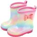  Kids сапоги влагостойкая обувь девочка симпатичный модный 15.0~15.5 cm ( Rainbow розовый, 15.0~15.5 cm 2E)