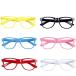  детский оправа для очков линзы нет модные очки без линз 6 -цветный набор party Halloween маскарадный костюм костюмированная игра Kids ( B)