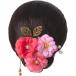 髪飾り 造花 ヘアアクセサリー 005A MDM(レッド、 Free Size)格安セール 着物　振袖　格安レンタル