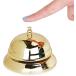 дверной звонок настольный bell звонковое устройство прием plate счетчик bell прием счетчик Gold золотой цвет 