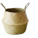 горшок покрытие корзина место хранения корзина натуральный складной pot соломинка корзина калибр 32( XL диаметр 38( калибр 32) x высота 34)