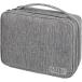 ga jet сумка ящик для кабелей место хранения 3 слой большая вместимость водонепроницаемый путешествие pc периферийные устройства ( серый )