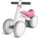 三輪車 10ヶ月-3歳 Mini Bike チャレンジバイク 幼児用 こども自転車 ベビーバイク MDM( ピンク翼)