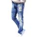 ji- хлеб мужской Denim брюки джинсы повреждение джинсы мужской Denim ( темно-синий, XL)
