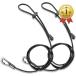 [Yahoo! ranking 1 rank go in .] canoe paddle leash cord kayak for safety rod fixation adjustment possibility MDM( black color, 120cm)