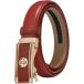 ma low Sam женский ремень Golf casual формальный бизнес одноцветный красный ( красный, Free Size)