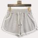  в точности sexy шоу хлеб короткий хлеб шорты женский часть магазин надеты Jim one миля одежда салон одежда ( светло-серый, L)