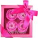 soap flower gift box soap. flower present birthday Mother's Day etc. ( pink )