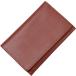 футляр для визитных карточек мужской натуральная кожа тонкий легкий кожа простой высококлассный телячья кожа футляр для карточек в коробке .. для MDM( Brown )