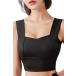 [ сменный товар ] спортивный бюстгальтер йога tops стрейч . пот скорость . cup имеется non тросик MDM( черный, S)