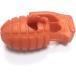  рука .. type код стопор колодка гонки блокировка шнур прекращение мода ( Sand orange, 32x16mm ( дыра диаметр 5mm))