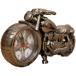  мотоцикл Harley способ глаз ... часы симпатичный металлик Classic интерьер . черный II( черный II)